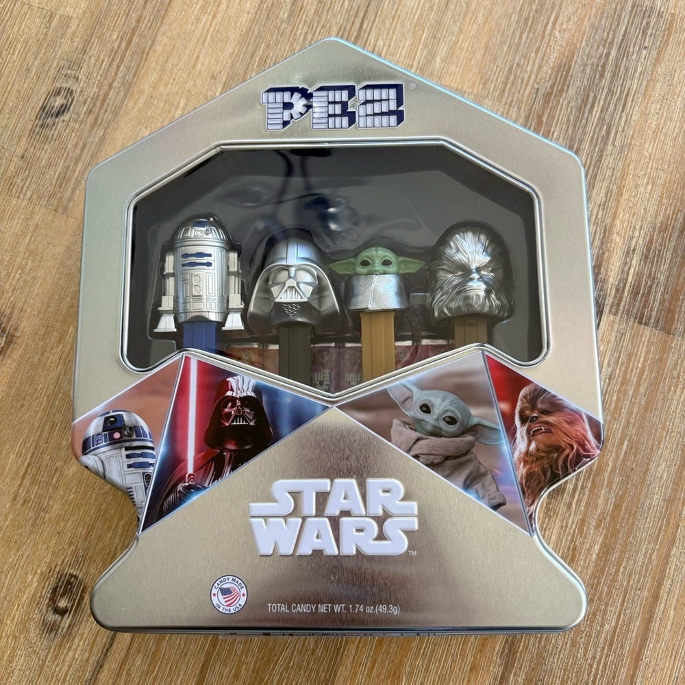 Disney 100th Anniversary Star Wars PEZ Dispenser Gift Set - Silver